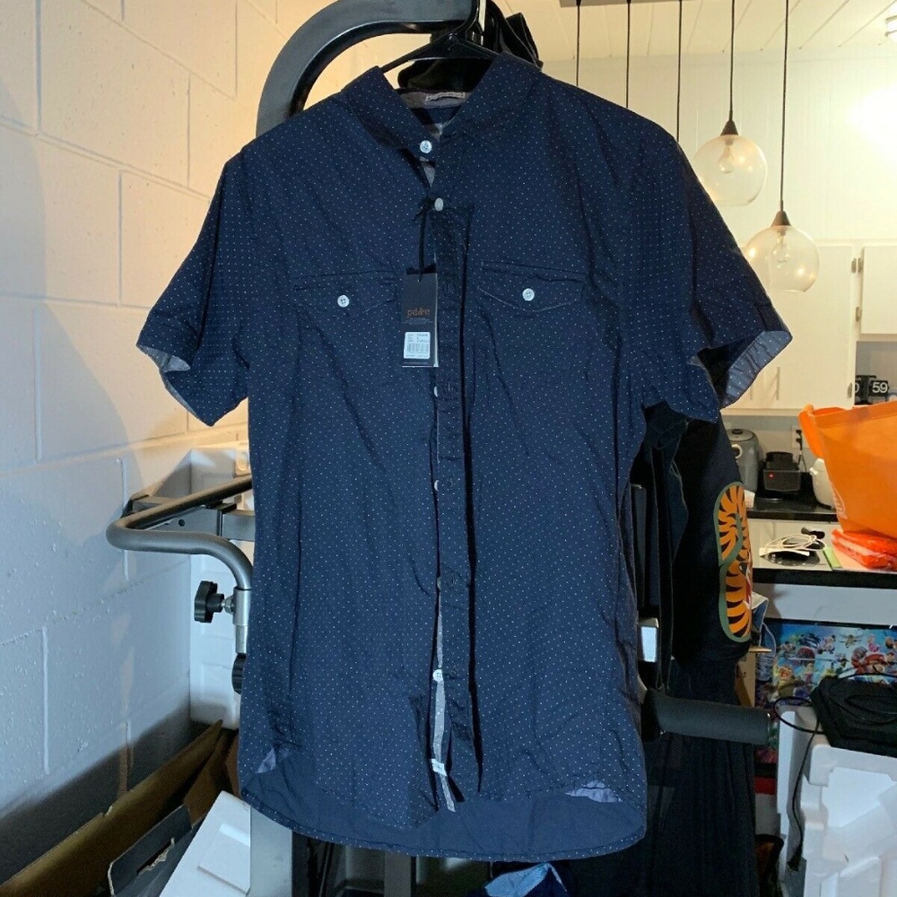 PD&C Short Sleeve Button-Up Shirt